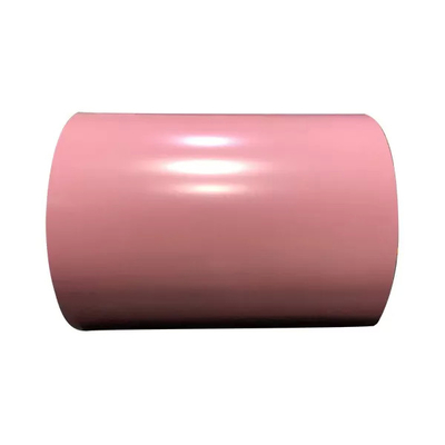 ピンク色 PPGI PPGL プリペイント鋼コイル DC03 0.12-2mm